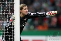 Fussball 1. Bundesliga: Leverkusen, ADLER Einzelaktion