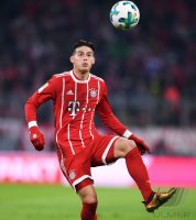 Fussball  1.Bundesliga   Saison 17/18: FC Bayern Muenchen - Hannover 96