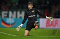 Fussball, 1. Bundesliga  Saison 2014/2015: SV Werder Bremen - Borussia Dortmund