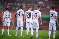 Fussball 1. Bundesliga Saison 21/22: FC Augsburg - FC Bayern Muenchen