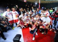 Fussball: DFB Pokal Finale: JUBEL TEAM BAYERN
