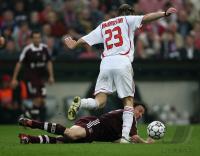 Fussball Champions League  Bayern Muenchen  - Mailand