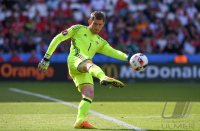 Fussball Europameisterschaft Achtelfinale 2016: Wales - Nordirland