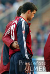 Fussball 1. Bundesliga: Bayern - Leverkusen, Ballack auswechslung