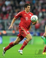 Fussball 1. Bundesliga, Saison 2011/2012: Mario Gomez (FC Bayern Muenchen)