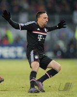 Fussball CHL  Saison 2011/2012:  Franck Ribery (FC Bayern Muenchen)