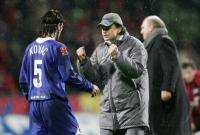 Fussball 1. Bundesliga: Leverkusen - Berlin, Jubel Berlin