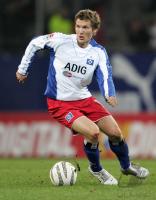 Fussball 1. Bundesliga: HSV, LAUTH Einzelaktion am Ball