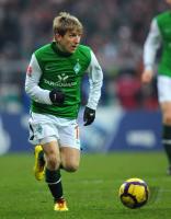 FUSSBALL, 1. BUNDESLIGA, 19. Spieltag: Bremen, MARIN Einzelaktion