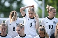 Fussball International Euro 2025,
Mannschaftsfoto Deutsche Frauen Nationalmannschaft