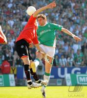 Fussball 1. Bundesliga: Bremen - Hannover