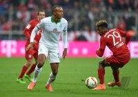 Fussball 1. Bundesliga Saison 15/16: FC Bayern Muenchen -  SV Werder Bemen