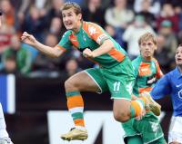 Fussball 1. Bundesliga: Bremen, KLOSE