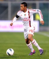 FUSSBALL SERIE A:  JUBEL Robinho (AC Mailand)