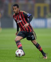 Fussball Champions League 13/14: Robinho (AC Mailand)