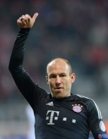 Fussball CHL&Atilde; Saison 12/13:  Arjen Robben (FC Bayern Muenchen)