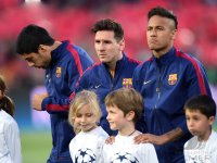 Fussball CHL 14/15 Halbfinale: FC Barcelona - FC Bayern Muenchen