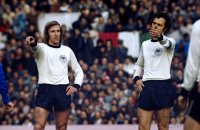 Fussball Italien - Deutschland : Netzer, Beckenbauer