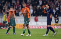 Fussball 1. Bundesliga  Saison 11/12: Enttaeuschung Werder Bremen