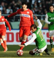 FUSSBALL, 1. BUNDESLIGA, 25. Spieltag: Bremen - Stuttgart