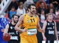 Basketball 1. Bundesliga 16/17 Hauptrunde: Walter Tigers Tuebingen -  s. Oliver Wuerzburg