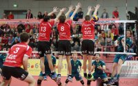 Volleyball  1. Bundesliga  14/15:  TV Rottenburg - CV Mitteldeutschland