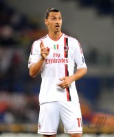 FUSSBALL SERIE A:  Zlatan Ibrahimovic (AC Mailand)