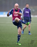 FIFA Praesident Gianni Infantino (Schweiz) erster Tag im Home of Fifa