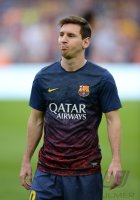 FUSSBALL Primera Division 13/14: Lionel Messi (Barca)
