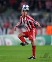 Fussball Champions League: Philipp Lahm (FC Bayern Muenchen)