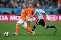 FUSSBALL WM 2014, HALBFINALE: Niederlande - Argentinien