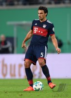 Fussball  DFB Pokal  2. Runde  Saison 17/18: RB Leipzig - FC Bayern Muenchen