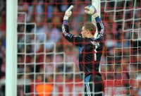 Fussball CHL  Saison 2011/2012: Torwart Manuel Neuer (FC Bayern Muenchen)
