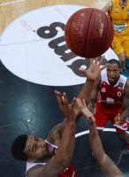 Basketball 1. Bundesliga 13/14:  Walter Tigers Tuebingen - FC Bayern Muenchen
