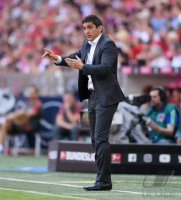 Fussball 1. Bundesliga Saison 17/18: FC Bayern Muenchen - VfB Stuttgart