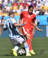 FUSSBALL WM 2014, ACHTELFINALE: Argentinien - Schweiz