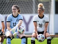 Fussball International Euro 2025,
Mannschaftsfoto Deutsche Frauen Nationalmannschaft