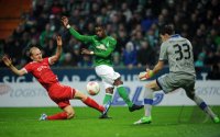 Fussball 1. Bundesliga Saison 12/13: Werder Bremen - Fortuna Duesseldorf