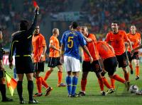 FUSSBALL WM 2010,  Viertelfinale: Holland - Brasilien