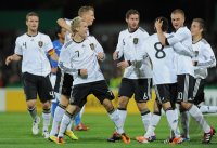 Fussball International  U 20 Laenderspiel:  JUBEL Deutschland