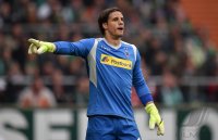 Fussball, 1. Bundesliga  Saison 2014/2015: SV Werder Bremen - Borussia Moenchengladbach