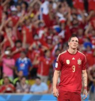 FUSSBALL WM 2014, Gruppenphase: Spanien - Chile