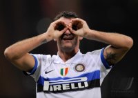 FUSSBALL SERIE A:   JUBEL Dejan&Atilde;Stankovic (Inter Mailand)