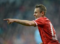 Fussball  1. Bundesliga  13/14: Rafinha (FC Bayern Muenchen)