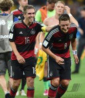 FUSSBALL WM 2014, HALBFINALE: Brasilien - Deutschland