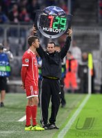 Fussball CHL 17/18 Gruppenphase: FC Bayern Muenchen - RSC Anderlecht