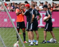 Fussball 1. Bundesliga :  Training beim FC Bayern Muenchen