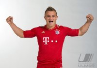 FUSSBALL Fotoshooting Xherdan Shaqiri (FC Bayern Muenchen)
