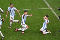 FUSSBALL WM 2022 Finale: Argentinien - Frankreich