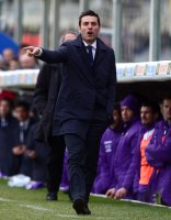 FUSSBALL SERIE A:  Trainer Vincenzo Montella (AC Florenz)